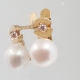 PENDIENTES ORO 18 KT. PERLA CULTIVADA COMUNION