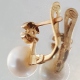 PENDIENTES ORO 18 KT. PERLA CULTIVADA COMUNION