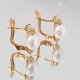 PENDIENTES ORO 18 KT. PERLA CULTIVADA COMUNION