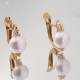 PENDIENTES ORO 18 KT. PERLA CULTIVADA COMUNION