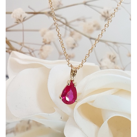 COLGANTE ORO LAGRIMA