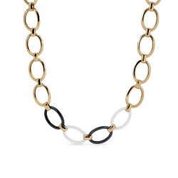 Collar eslabones Foclar bicolor