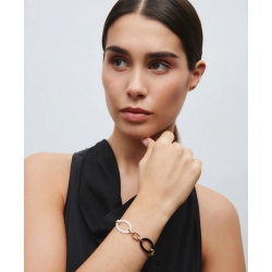 Pulsera eslabones Foclar bicolor