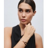 Pulsera eslabones Foclar bicolor